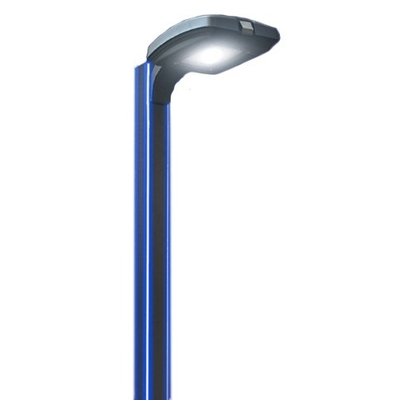 30w 50w 60W ไฟ LED สวนเสากลางแจ้งโพสต์สแควร์คอลัมน์โคมไฟ AoXin