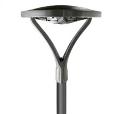ลานนำเสาไฟสวนกลางแจ้ง IP65 600x600x520MM 5.8KG 140-76MM 30W
